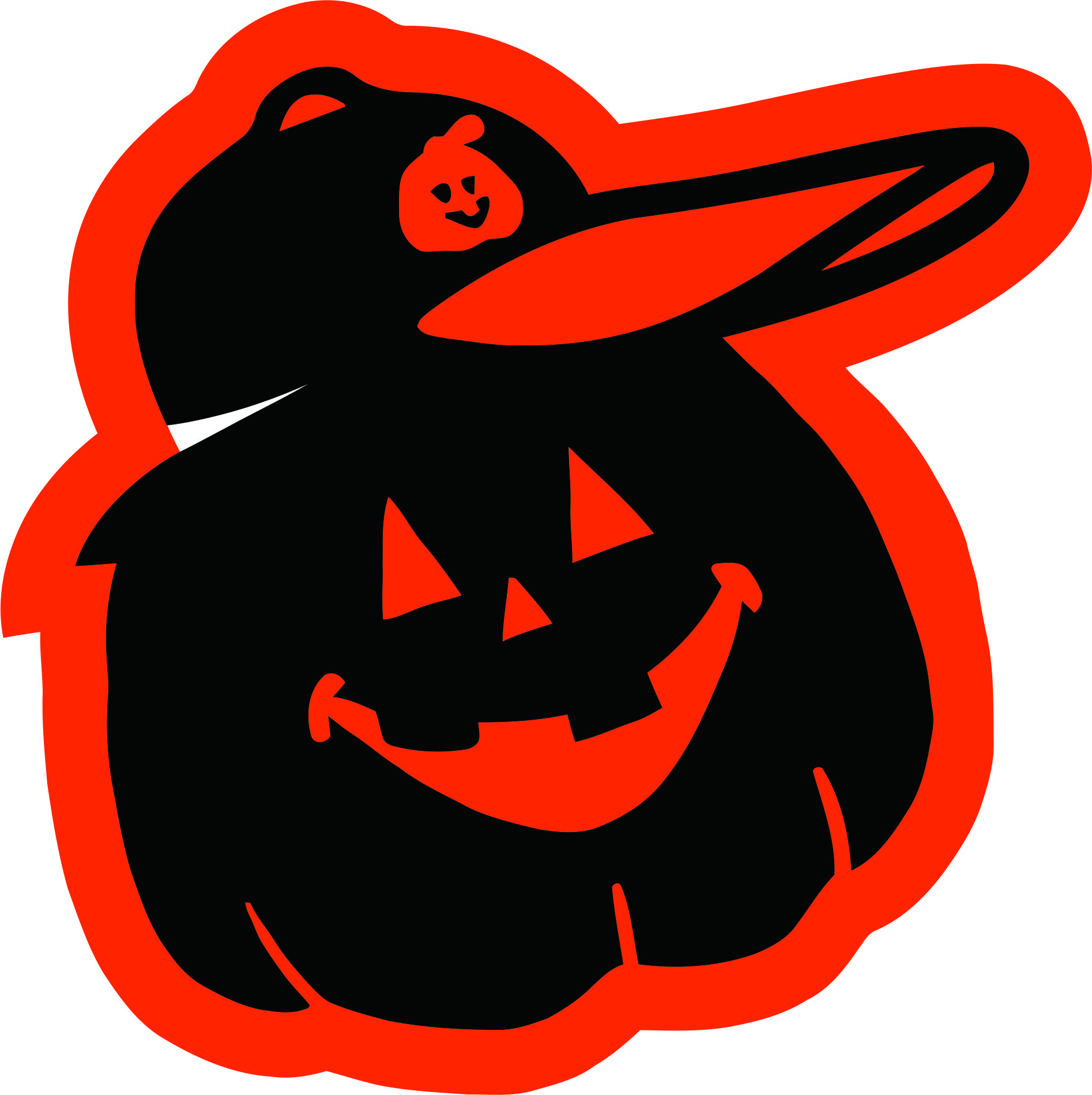 Baltimore Orioles Pumpkins Logo DIY iron on transfer (heat transfer)